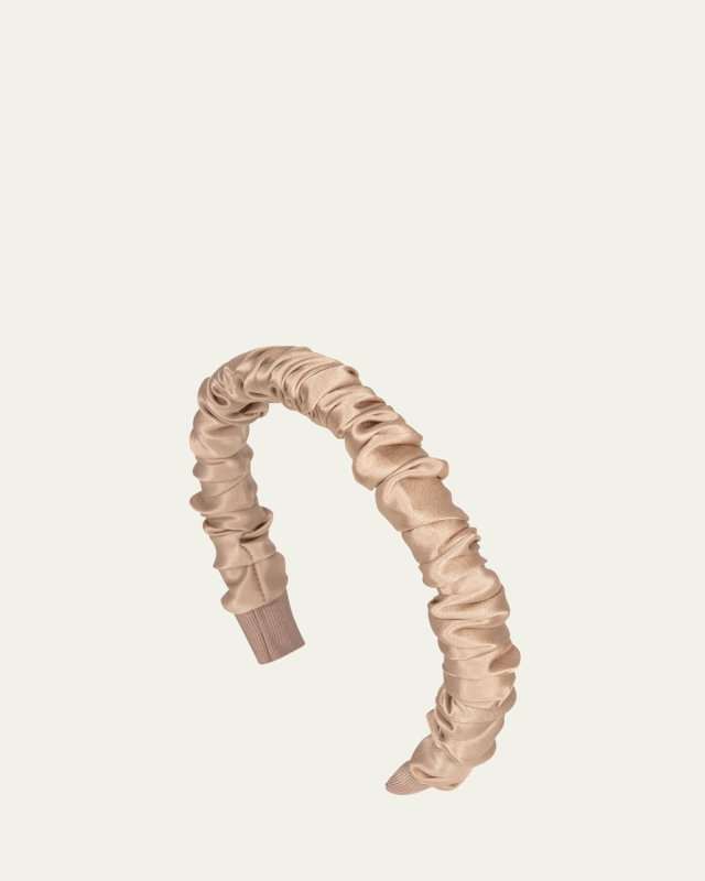 Rory Ruched Satin Headband